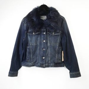 Vince Camuto Womens Classic Linen Jacket Jacket